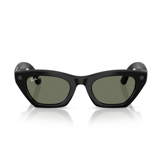 Anteojos de Sol Ray-Ban meta (Gen 3) Zena Polarizado Shiny Black