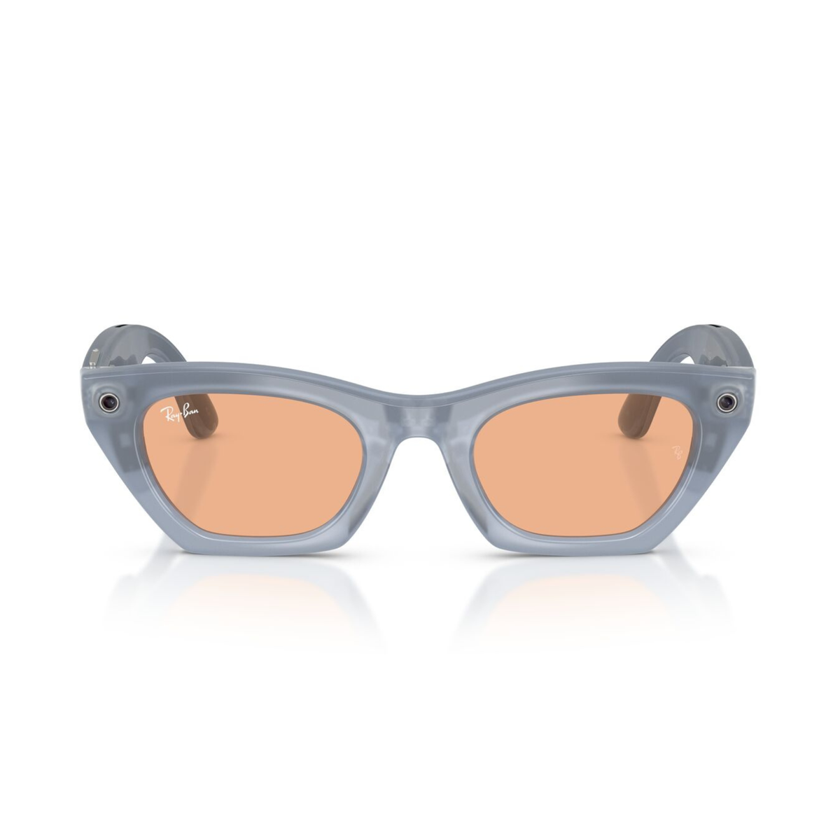 Anteojos de Sol Ray-Ban meta (Gen 3) Zena Transitions Milky Grey Lilac