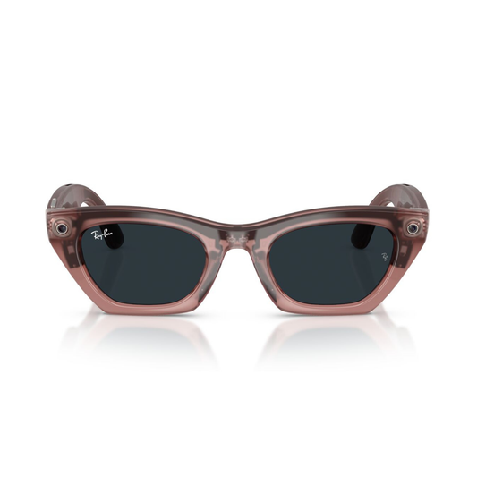 Anteojos de Sol Ray-Ban meta (Gen 3) Zena Transitions Milky Pink Blush