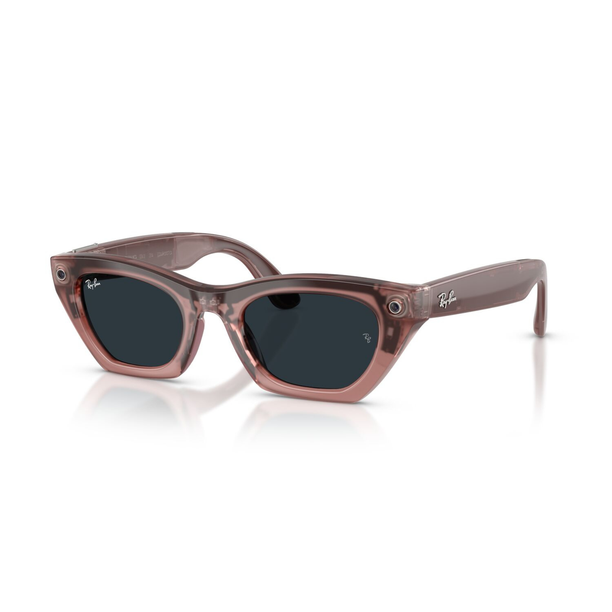 Anteojos de Sol Ray-Ban meta (Gen 3) Zena Transitions Milky Pink Blush