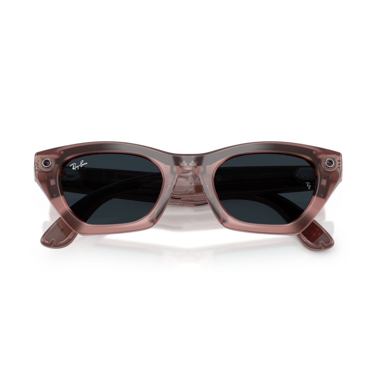 Anteojos de Sol Ray-Ban meta (Gen 3) Zena Transitions Milky Pink Blush