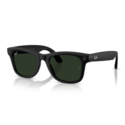 Anteojos de Sol Ray-Ban meta (Gen 3) Wayfarer Large Transitions Negro Mate