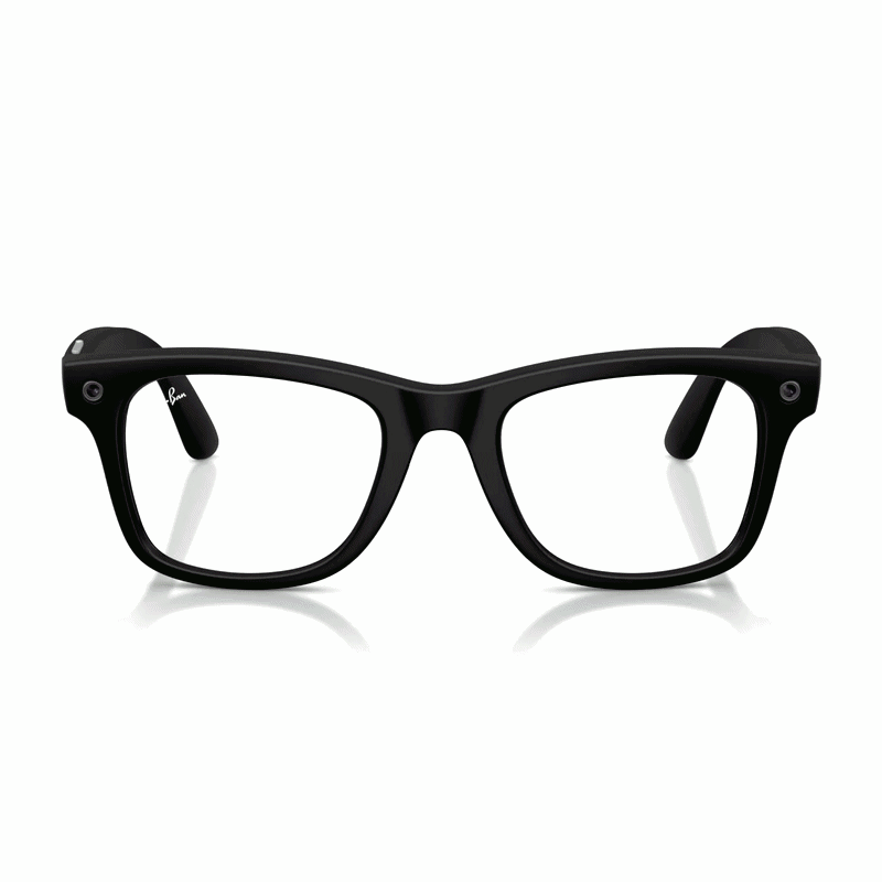 Anteojos de Sol Ray-Ban meta (Gen 3) Wayfarer Transitions Negro Mate