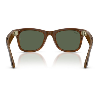 Anteojos de Sol Ray-Ban meta (Gen 3) Wayfarer Large Havana
