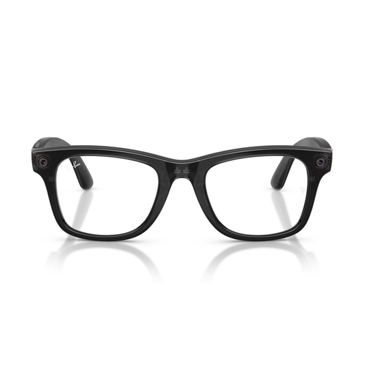 Anteojos Ópticos Ray-Ban meta (Gen 3) Wayfarer Transparente negro