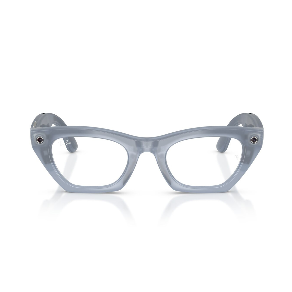 Anteojos Ópticos Ray-Ban meta (Gen 3) Zena Milky Grey Lilac
