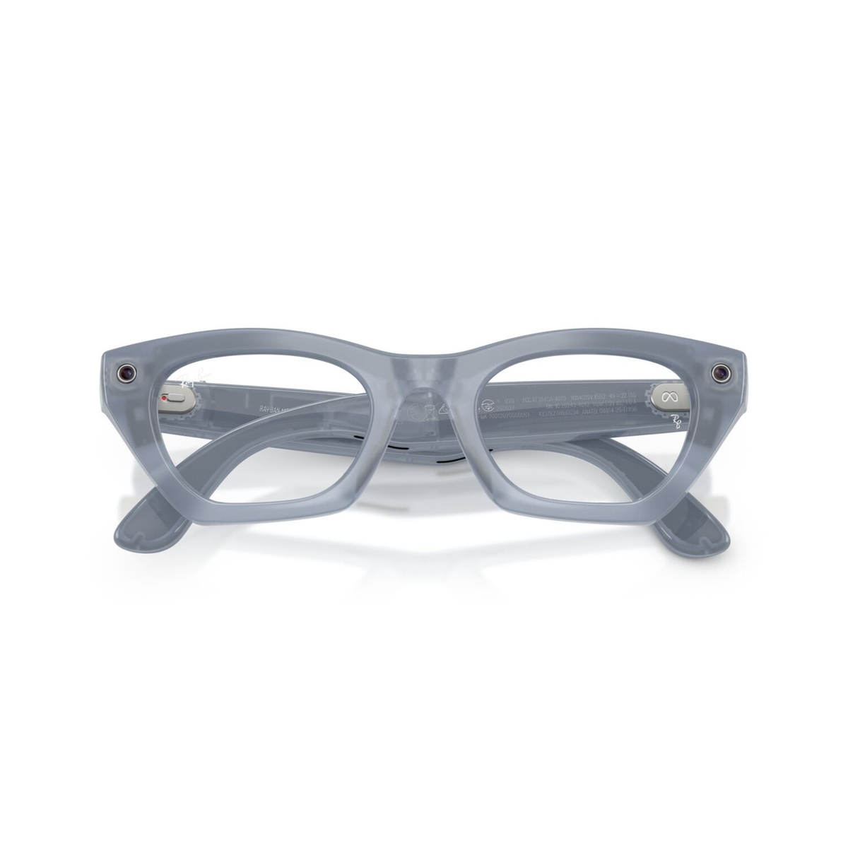 Anteojos Ópticos Ray-Ban meta (Gen 3) Zena Milky Grey Lilac