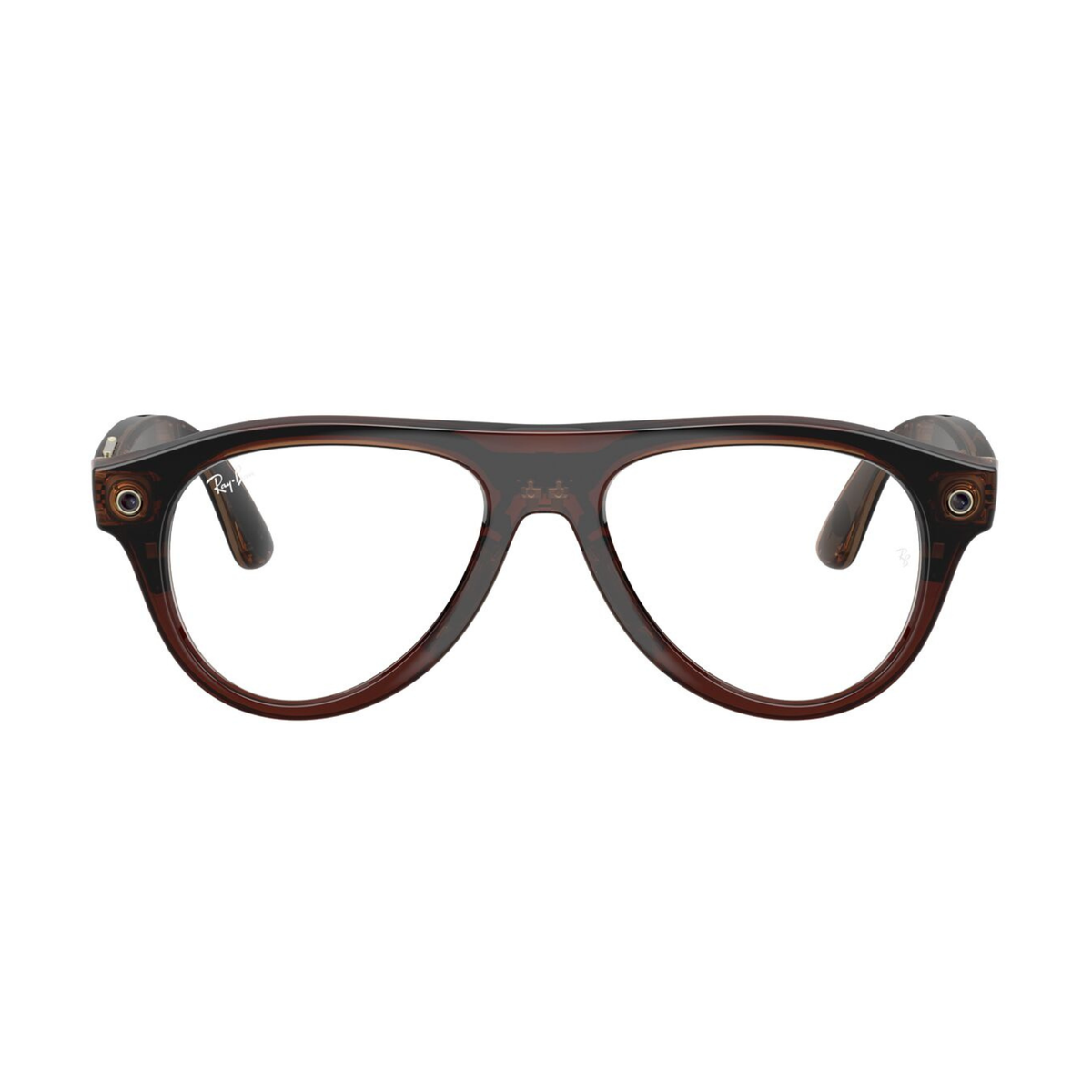 Anteojos Ópticos Ray-Ban meta (Gen 3) Aviator Transparente Beige
