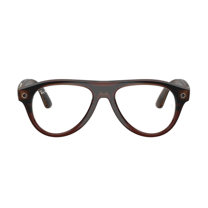 Anteojos Ópticos Ray-Ban meta (Gen 3) Aviator Transparente Beige