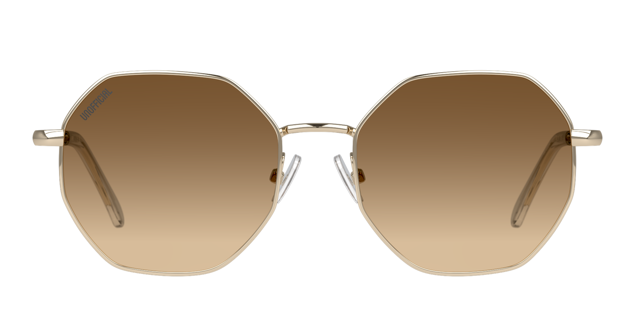 Anteojos De Sol Unofficial Junior 0UJ5007 Gold Gradient Brown