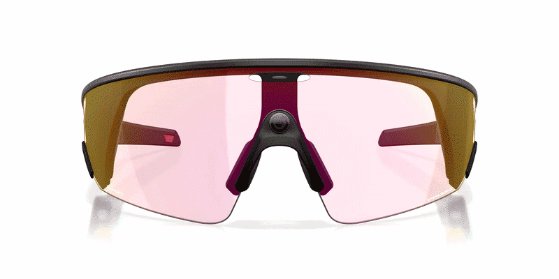 Lentes De Sol Oakley Meta 0OW8001 Vanguard Rojo/Negro Transitions