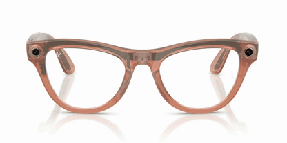 Anteojos De Sol Ray-Ban Meta 0RW4014 Skyler Transitions Café/Durazno
