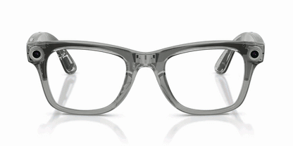 Anteojos De Sol Ray-Ban Meta 0RW4012 Wayfarer Transitions Azul/Gris