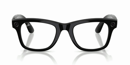 Anteojos De Sol Ray-Ban Meta 0RW4012 Wayfarer Transitions Verde/Negro