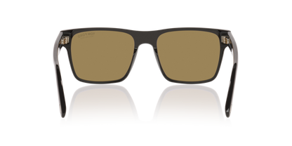 Anteojos De Sol Tom Ford TR001981 Calder Black Shiny Brown Polar Marron/Negro