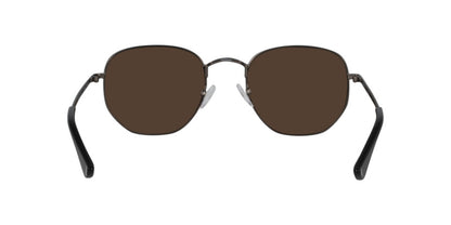 Anteojos De Sol Seen NE5027 Snsu0021 Matt Gun Brown Café/Plateado