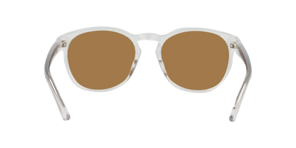 Anteojos De Sol Seen NE6077 Transparent Crystal Clear Brown Mirror Gold Café/Transparente