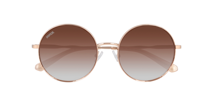 Anteojos De Sol Unofficial UO5145 Pink Gold Gradient Brown To Pink Café/Dorado