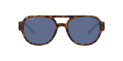 Anteojos De Sol Unofficial UO6206 Matt Havana Dark Blue Azul/Havana