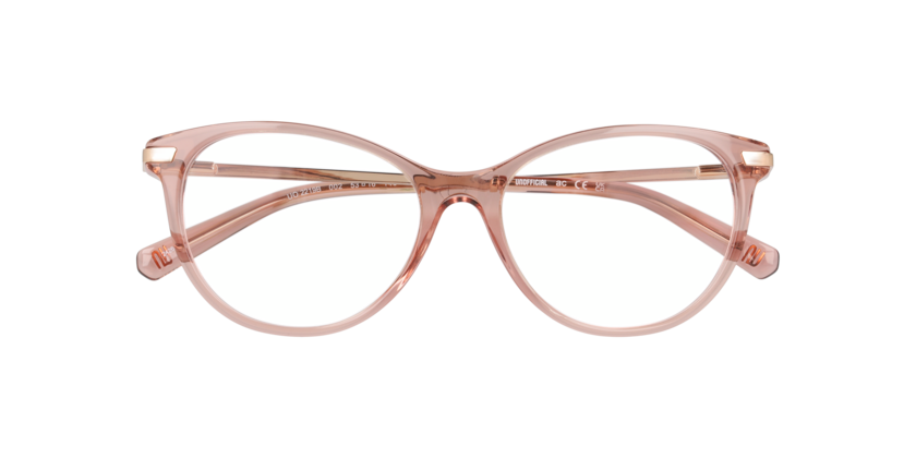 Anteojos Ópticos Unofficial UO2219B Transparent Soft Pink Rosado
