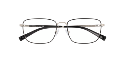 Anteojos Ópticos Unofficial UO1189 Satin Black On Silver Negro