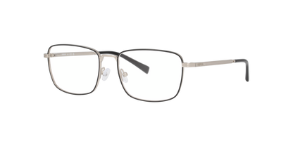 Anteojos Ópticos Unofficial UO1189 Satin Black On Silver Negro