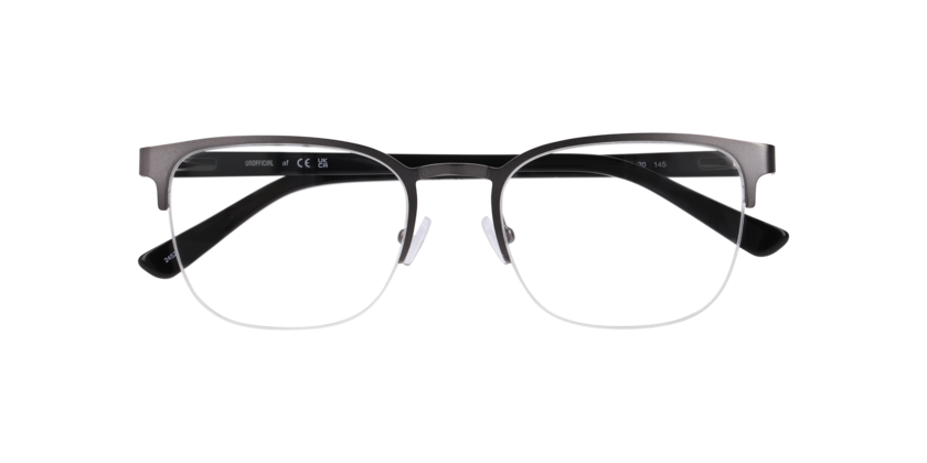 Anteojos Ópticos Unofficial UO1197 Satin Gun Gris