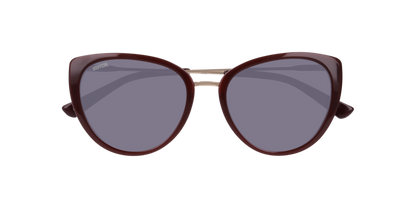 Anteojos De Sol Unofficial UO6212 Burgundy Grey Gris/Rojo