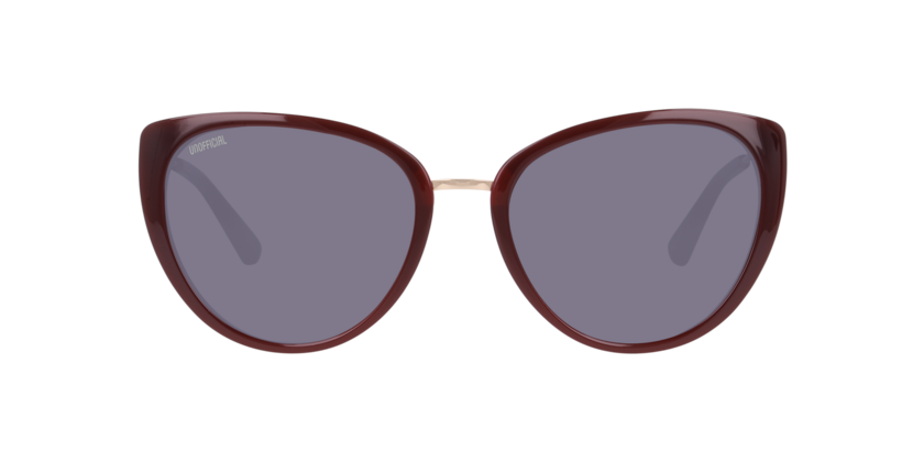 Anteojos De Sol Unofficial UO6212 Burgundy Grey Gris/Rojo