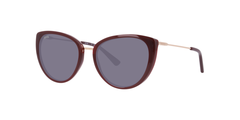 Anteojos De Sol Unofficial UO6212 Burgundy Grey Gris/Rojo