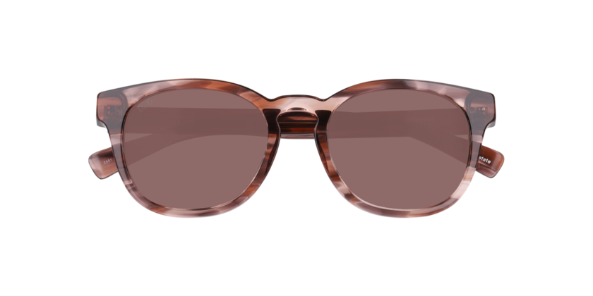 Anteojos De Sol Dbyd DB4052 Pink Stripes Brown Café/Rosado