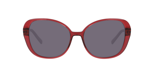 Anteojos De Sol Dbyd DB4051 Transparent Burgundy Grey - Polar Gris/Burdeo