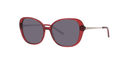 Anteojos De Sol Dbyd DB4051 Transparent Burgundy Grey - Polar Gris/Burdeo