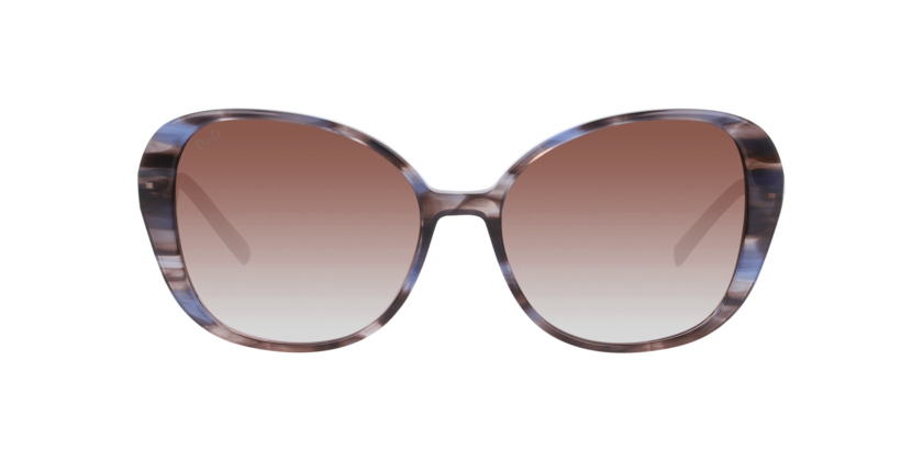 Anteojos De Sol Dbyd DB4051 Blue Brown Stripes Gradient Brown Café/Café