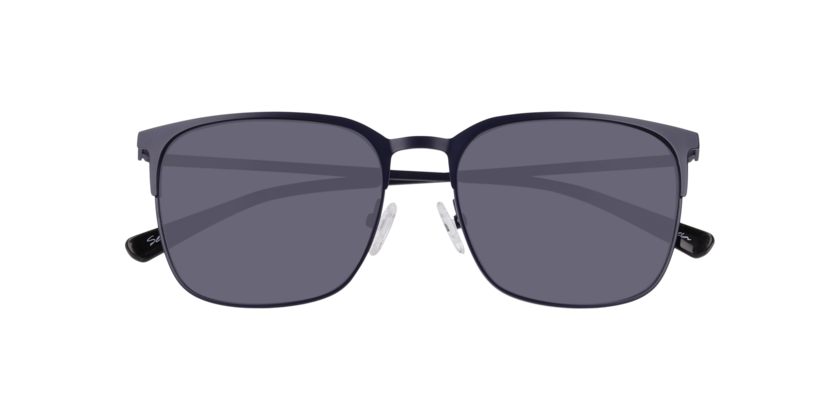 Anteojos De Sol Seen NE5040 Satin Navy Blue Dark Grey Gris/Negro