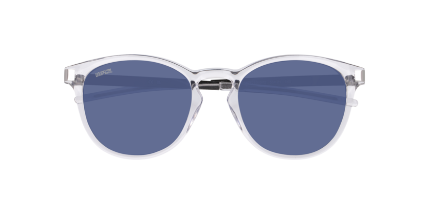 Anteojos De Sol Unofficial UO6027 Unsm0064P Cristal Clear Solid Blue Azul/Transparente