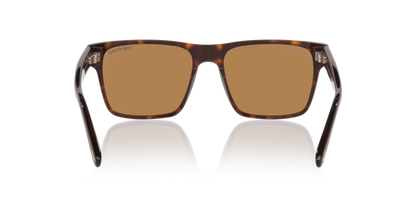 Anteojos De Sol Tom Ford TR001981 Calder Tortoise Black Brown Café/Negro