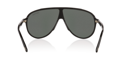 Anteojos De Sol Tom Ford TR001986 Vladimir Black Shiny Green Verde/Negro