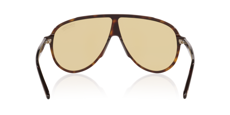 Anteojos De Sol Tom Ford TR001986 Vladimir Tortoise Black Brown Café/Negro