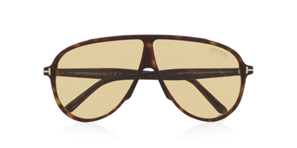 Anteojos De Sol Tom Ford TR001986 Vladimir Tortoise Black Brown Café/Negro