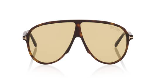 Anteojos De Sol Tom Ford TR001986 Vladimir Tortoise Black Brown Café/Negro