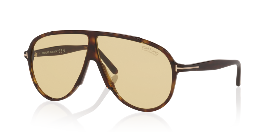Anteojos De Sol Tom Ford TR001986 Vladimir Tortoise Black Brown Café/Negro