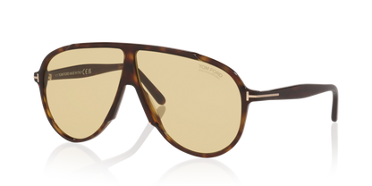 Anteojos De Sol Tom Ford TR001986 Vladimir Tortoise Black Brown Café/Negro