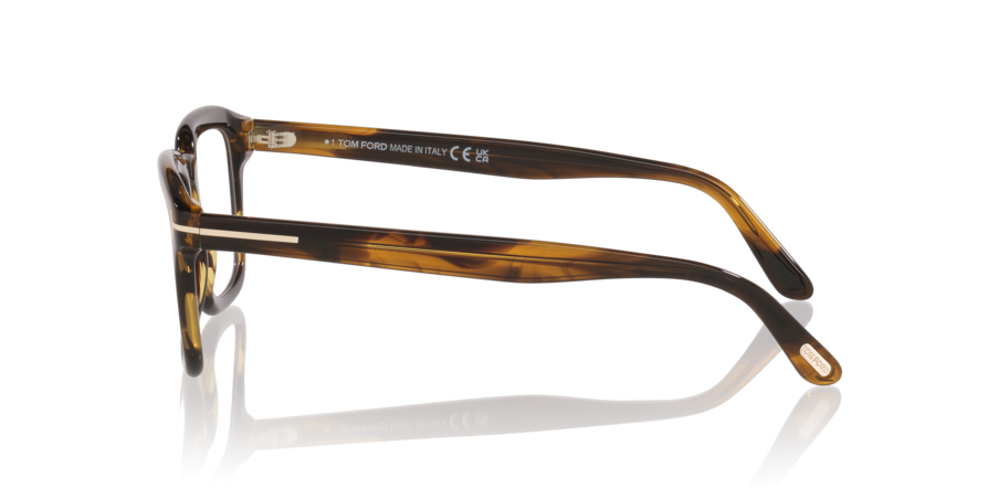Anteojos Ópticos Tom Ford TR002026 Ft6032-B Tortoise Blonde Café