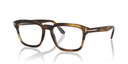 Anteojos Ópticos Tom Ford TR002026 Ft6032-B Tortoise Blonde Café