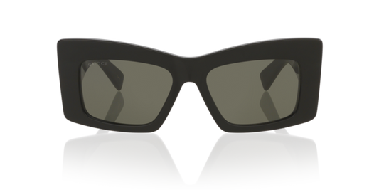 Anteojos De Sol Gucci GC002386 Gg1842S Black Grey Gris/Negro