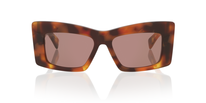 Anteojos De Sol Gucci GC002386 Gg1842S Tortoise Blonde Purple Violeta/Café