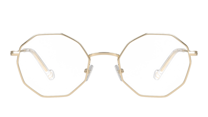 Anteojos Ópticos Unofficial UO1010 Unof0076 Dorado