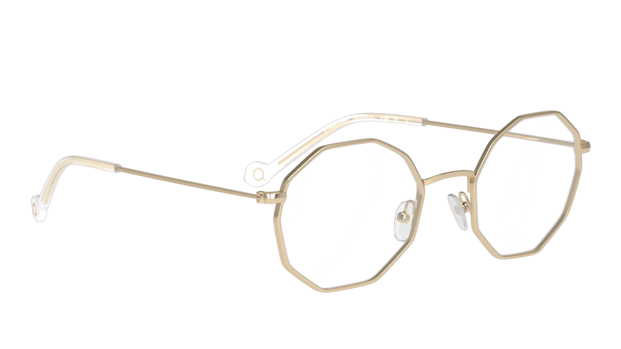 Anteojos Ópticos Unofficial UO1010 Unof0076 Dorado