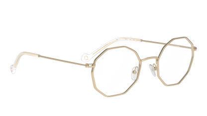 Anteojos Ópticos Unofficial UO1010 Unof0076 Dorado